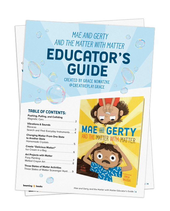 An image of the Mae and Gerty Educators Guide cover