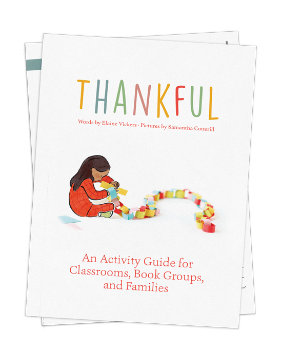 An image of the Thankful activity guide